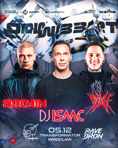 Odwi33rt ft. Ravedron: Isaac & The Dark Horror & Regain Jake Fill 05.12.2025 bilety