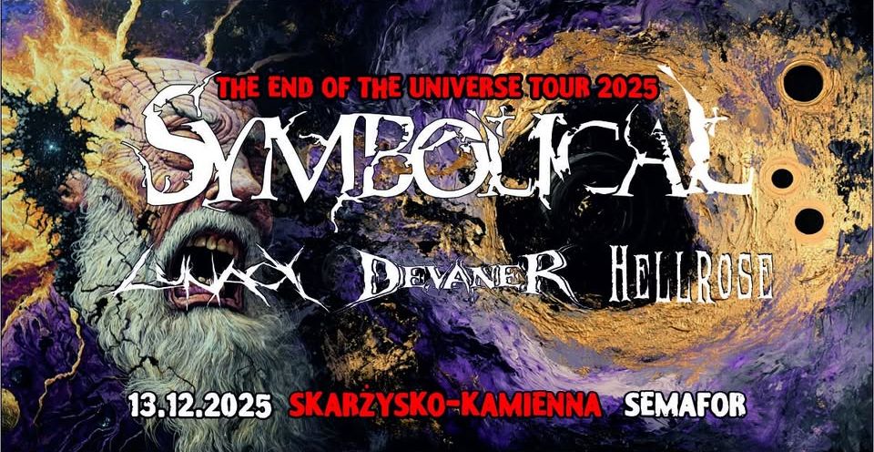 Symbolical - Devaner - Lunacy - HellRose 13.12.2025 bilety