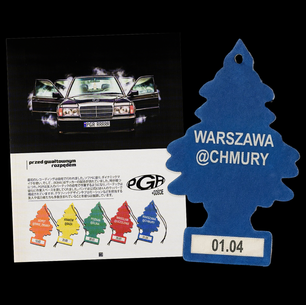 PGR + GOŚCIE | 01.04 WARSZAWA @Chmury