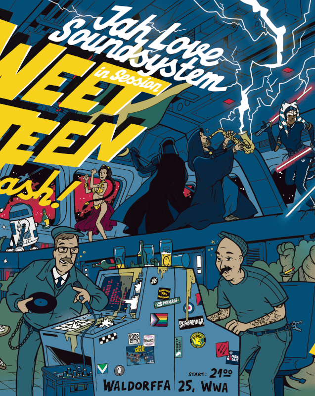 JAH LOVE SOUNDSYSTEM 🇯🇲 SWEET SIXTEEN bday bash 🇯🇲 BYOB  Jah Love Soundsystem  15.11.2025 bilety