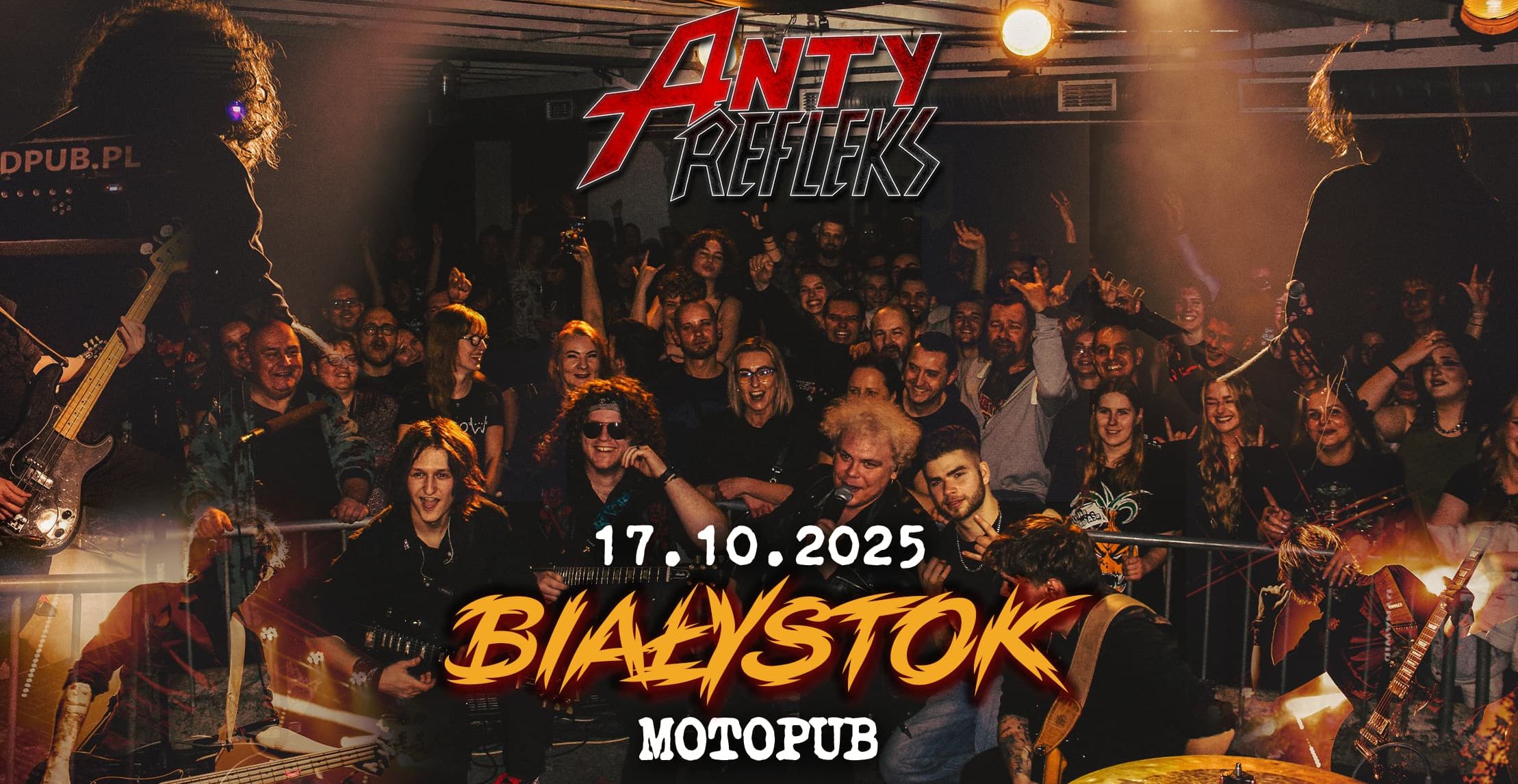 AntyRefleks + Stacja B | Białystok 17.10.2025 bilety