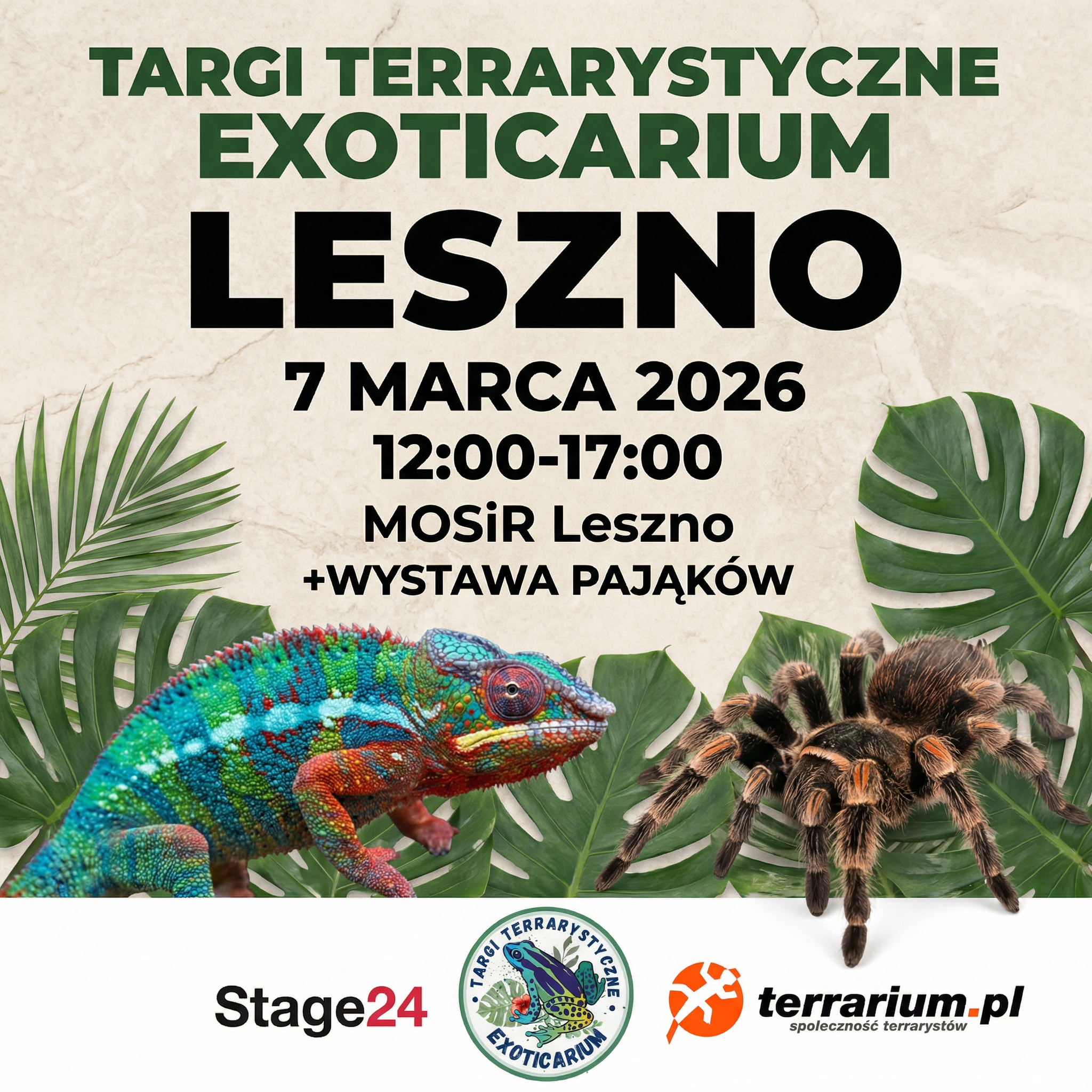 Leszno - Targi Terrarystyczne Exoticarium + Wystawa Pająków