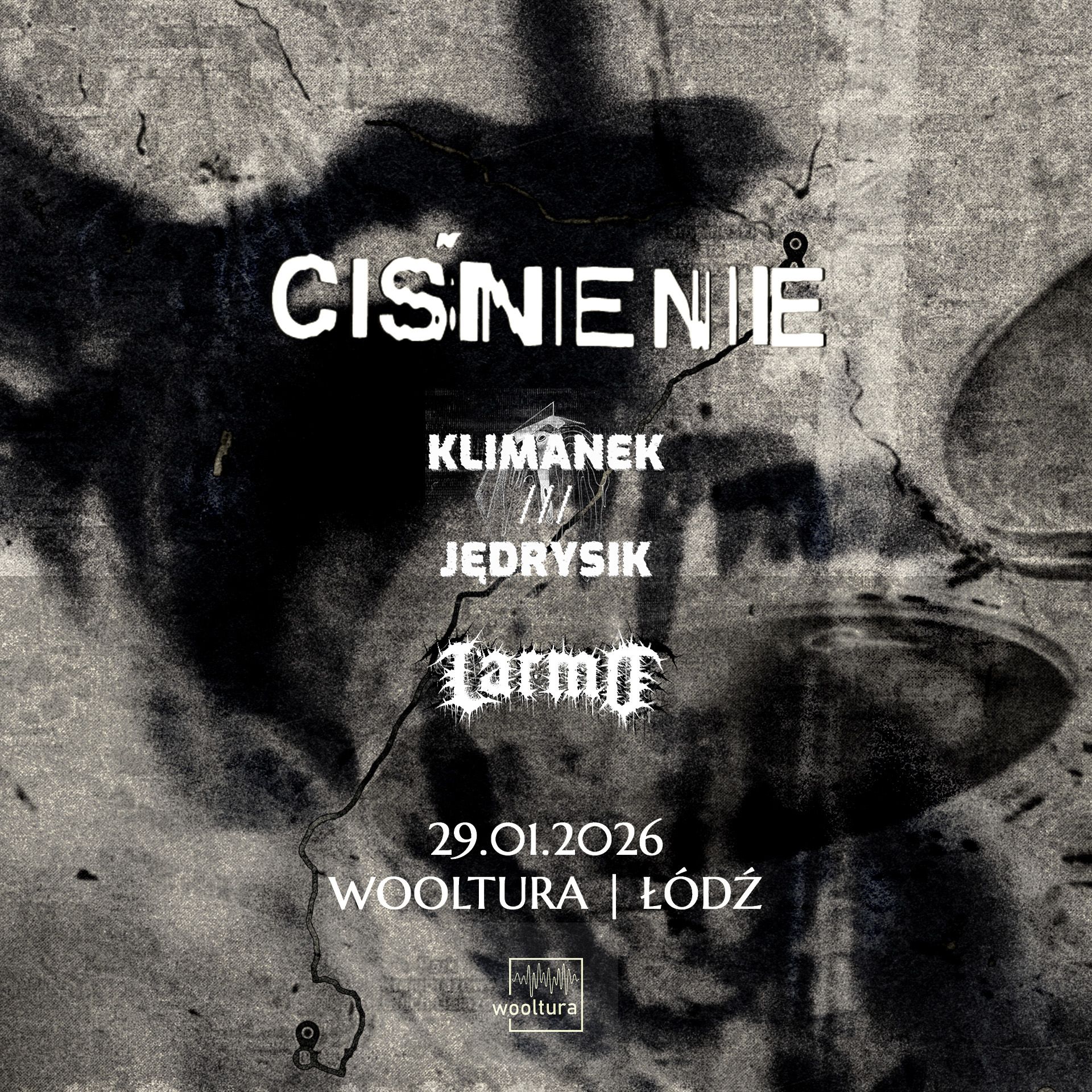CIŚNIENIE x Klimanek-Jędrysik x LARMO | 29.01.2026 | ŁÓDŹ