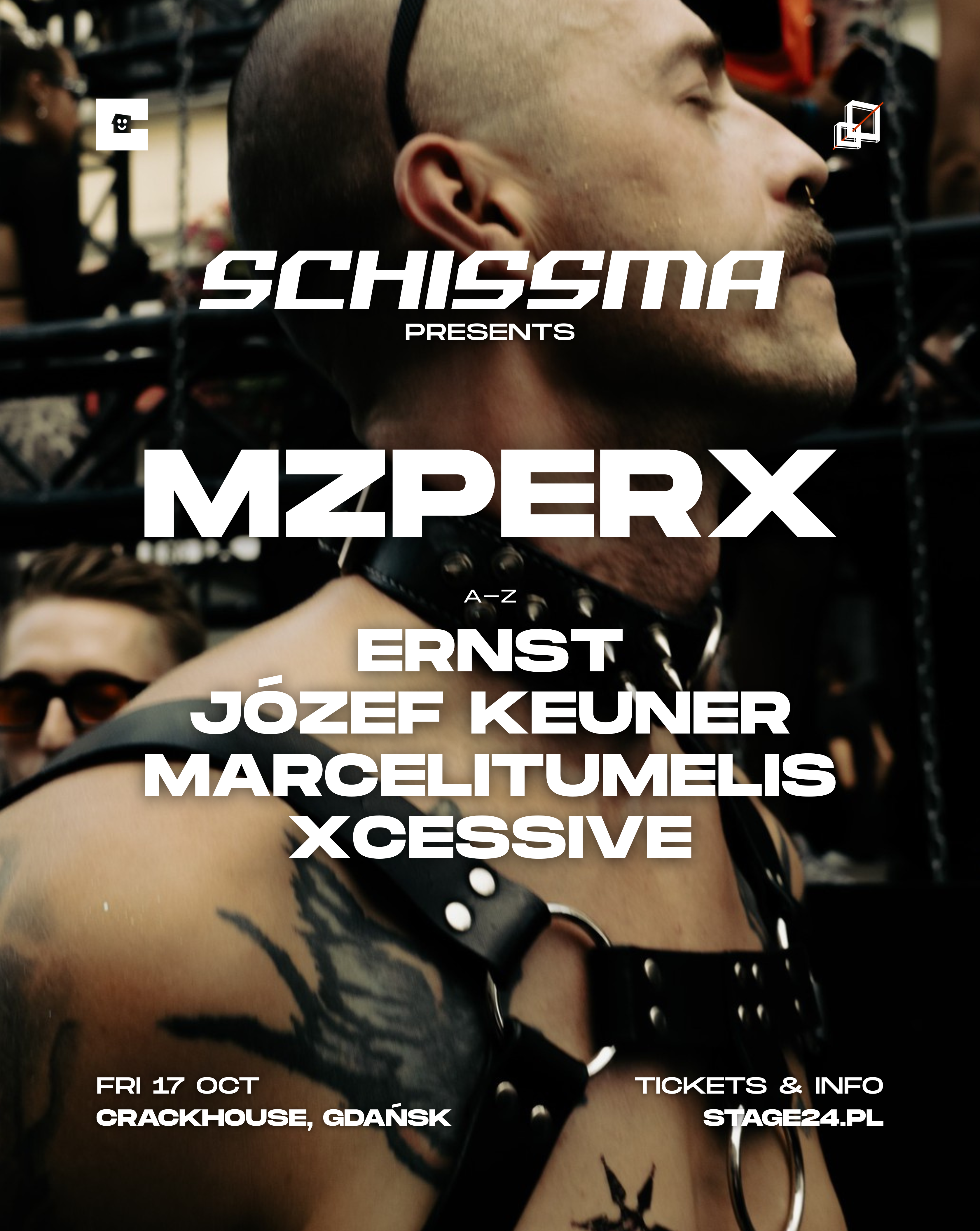 SCHISSMA: GDAŃSK - 17.10.2025 | MZPERX (HU) xcessive 17.10.2025 bilety