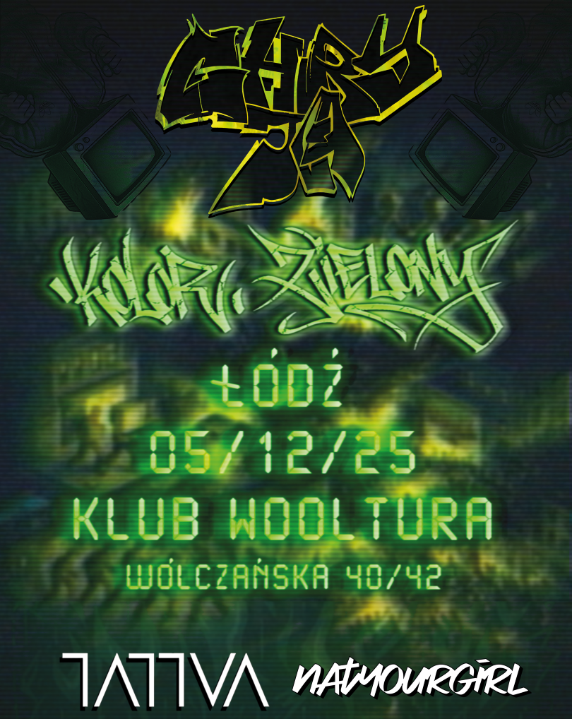 CHRYJA + NATYOURGIRL + TATTVA | Łódź | 05.12.2025 Tattva 05.12.2025 bilety