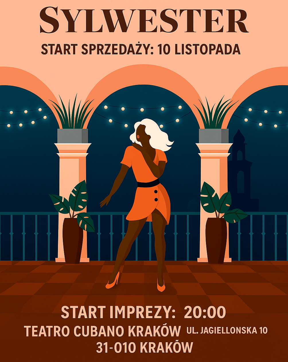 🎉 KUBAŃSKI SYLWESTER 2025/2026 w TEATRO CUBANO & PAPITO’S!