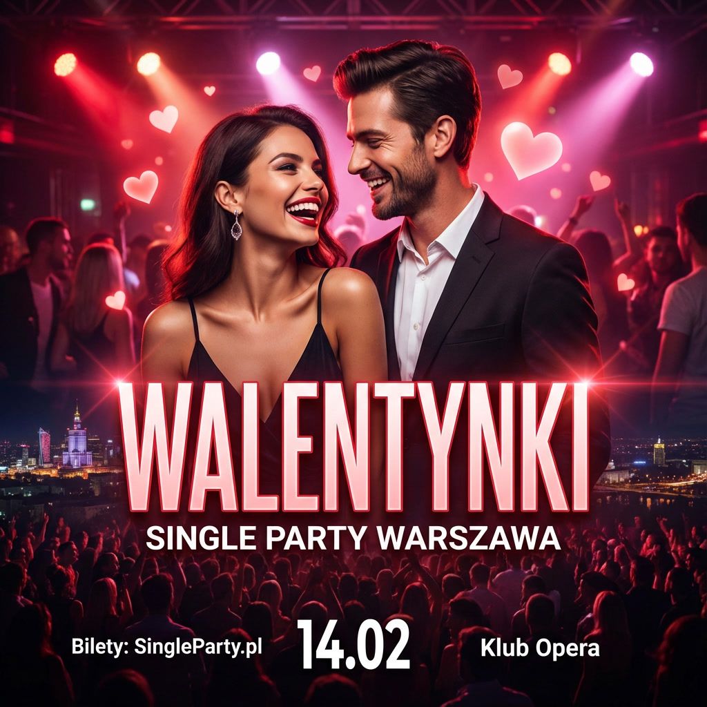 Walentynkowe Single Party - Warszawa - SingleParty.pl 