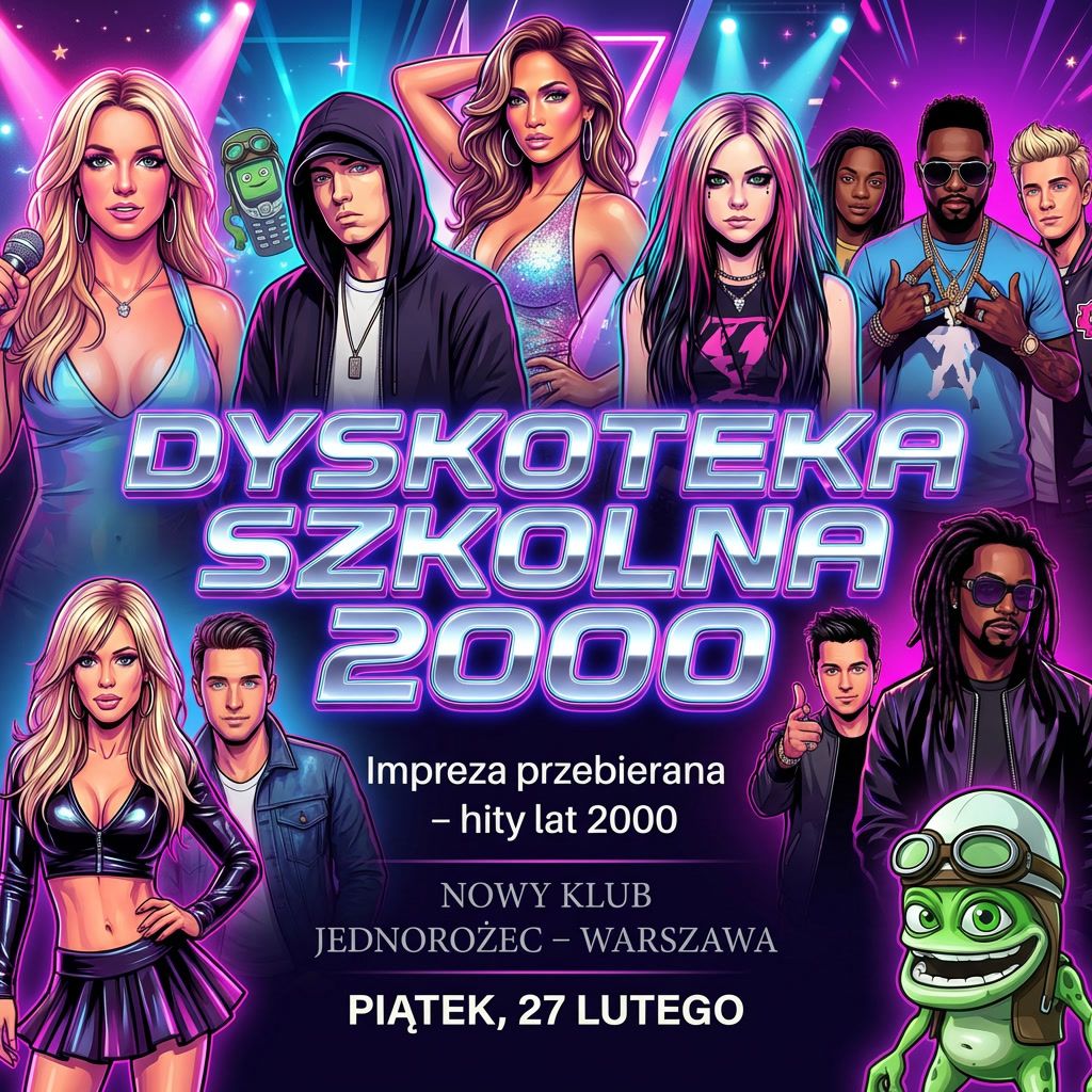 DYSKOTEKA SZKOLNA 2000 💿 Hity lat 2000 • Y2K Vibes 💿 