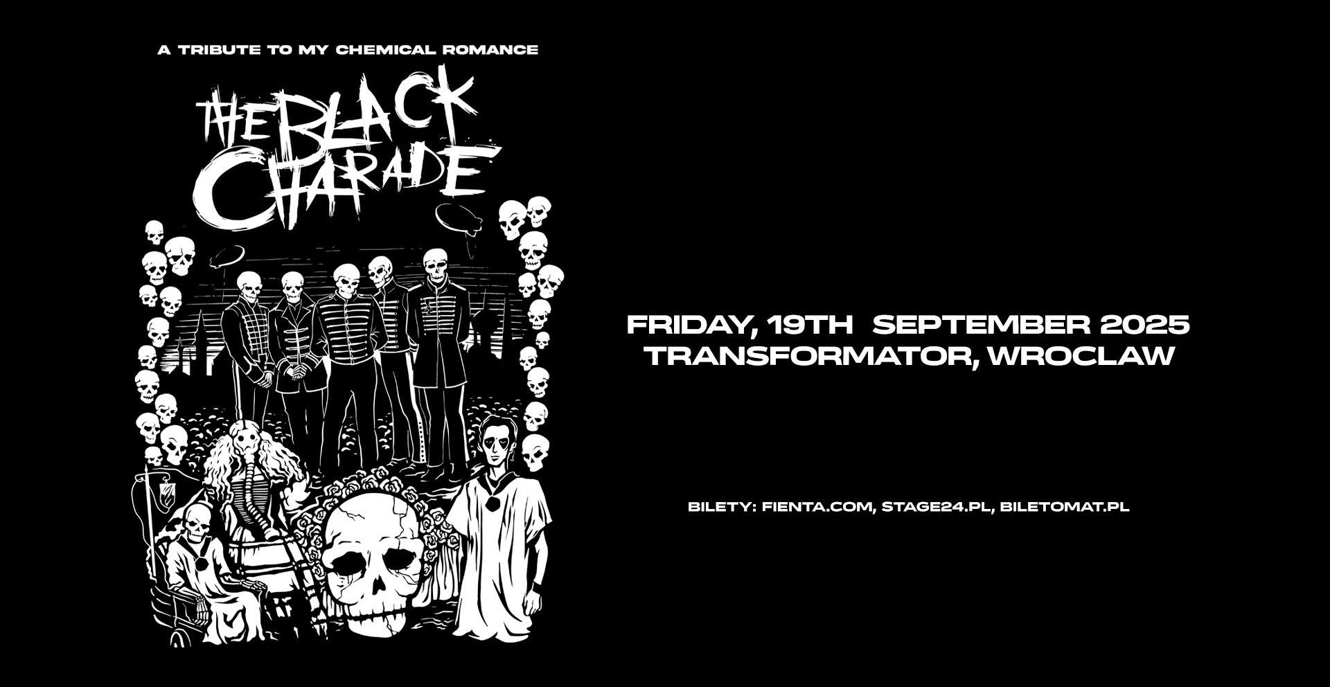 THE BLACK CHARADE - MY CHEMICAL ROMANCE TRIBUTE HYPE PARK 20.09.2025 bilety
