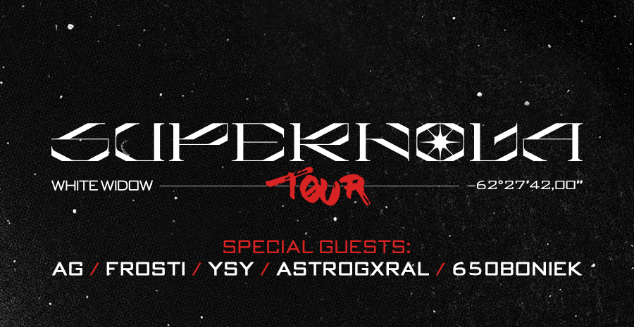 ŁÓDŹ | 03.10 | WHITE WIDOW - SUPERNOVA TOUR  03.10.2025 bilety