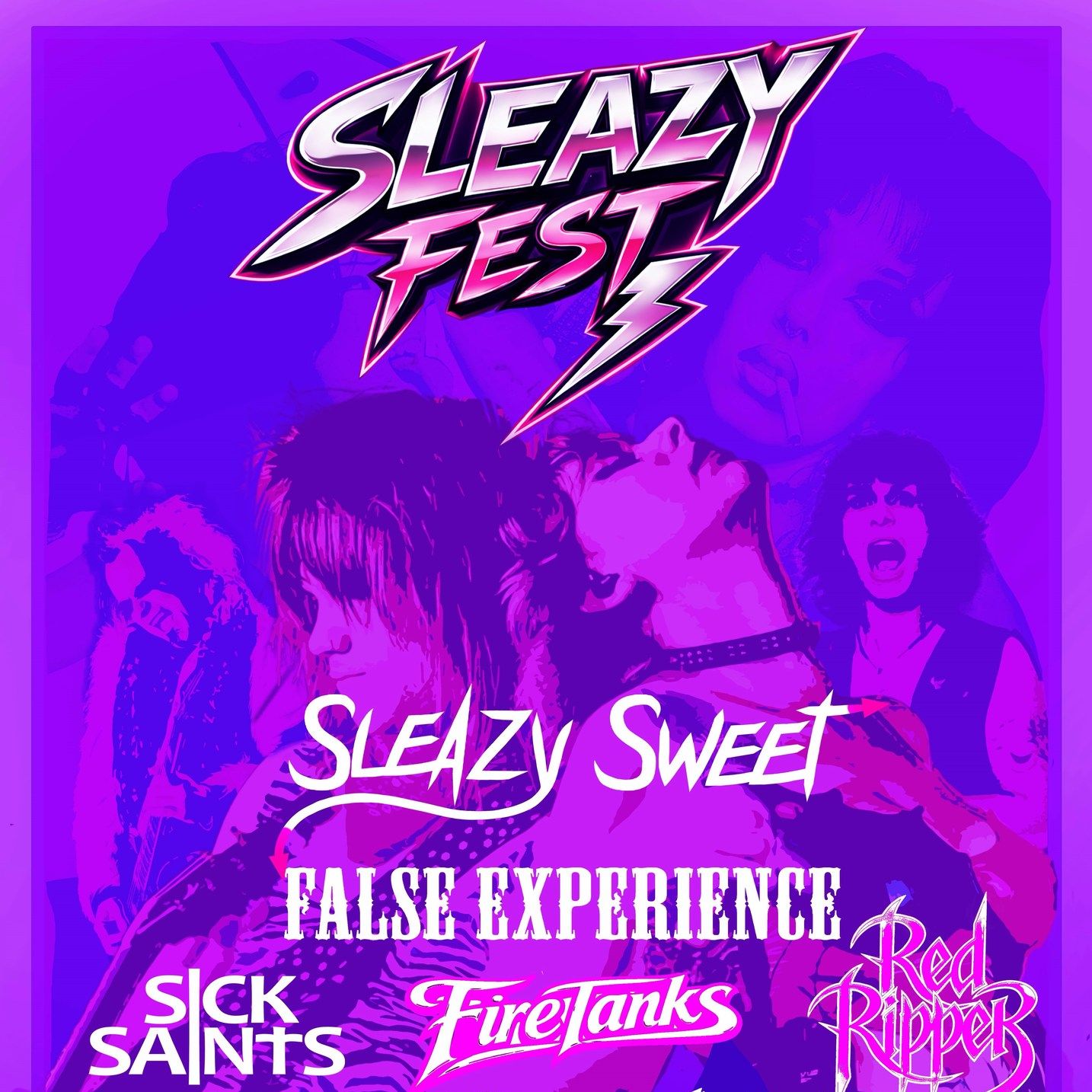 Sleazy Fest / Glam Rock Festival / Warszawa Piękny Brzeg