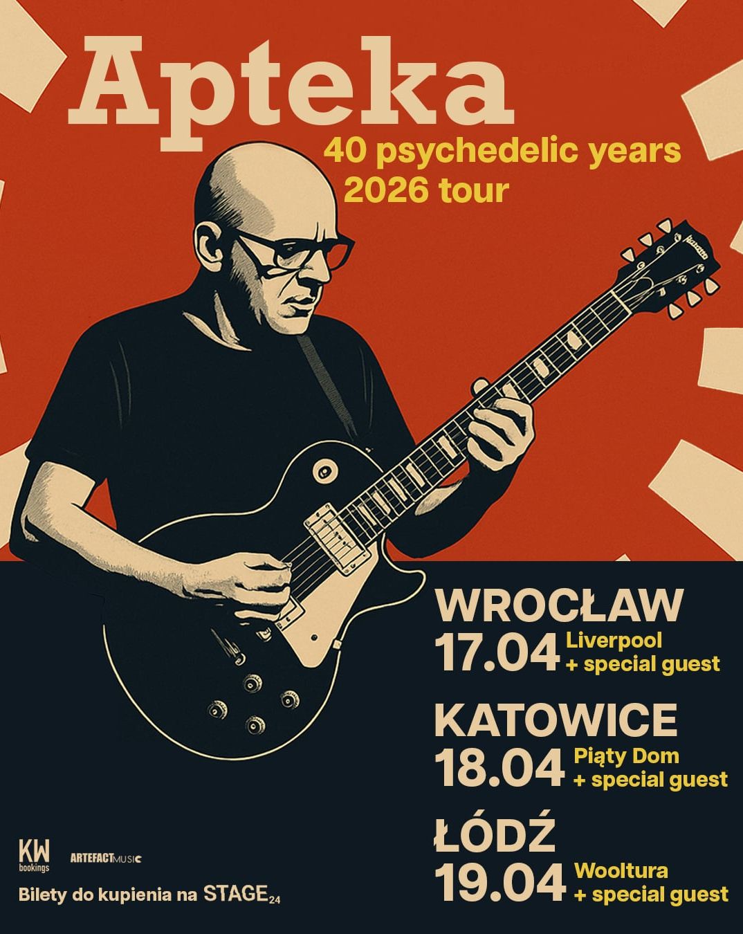 Apteka + gość specjalny | 18.04.2026 | Piąty Dom, Katowice Apteka 18.04.2026 bilety