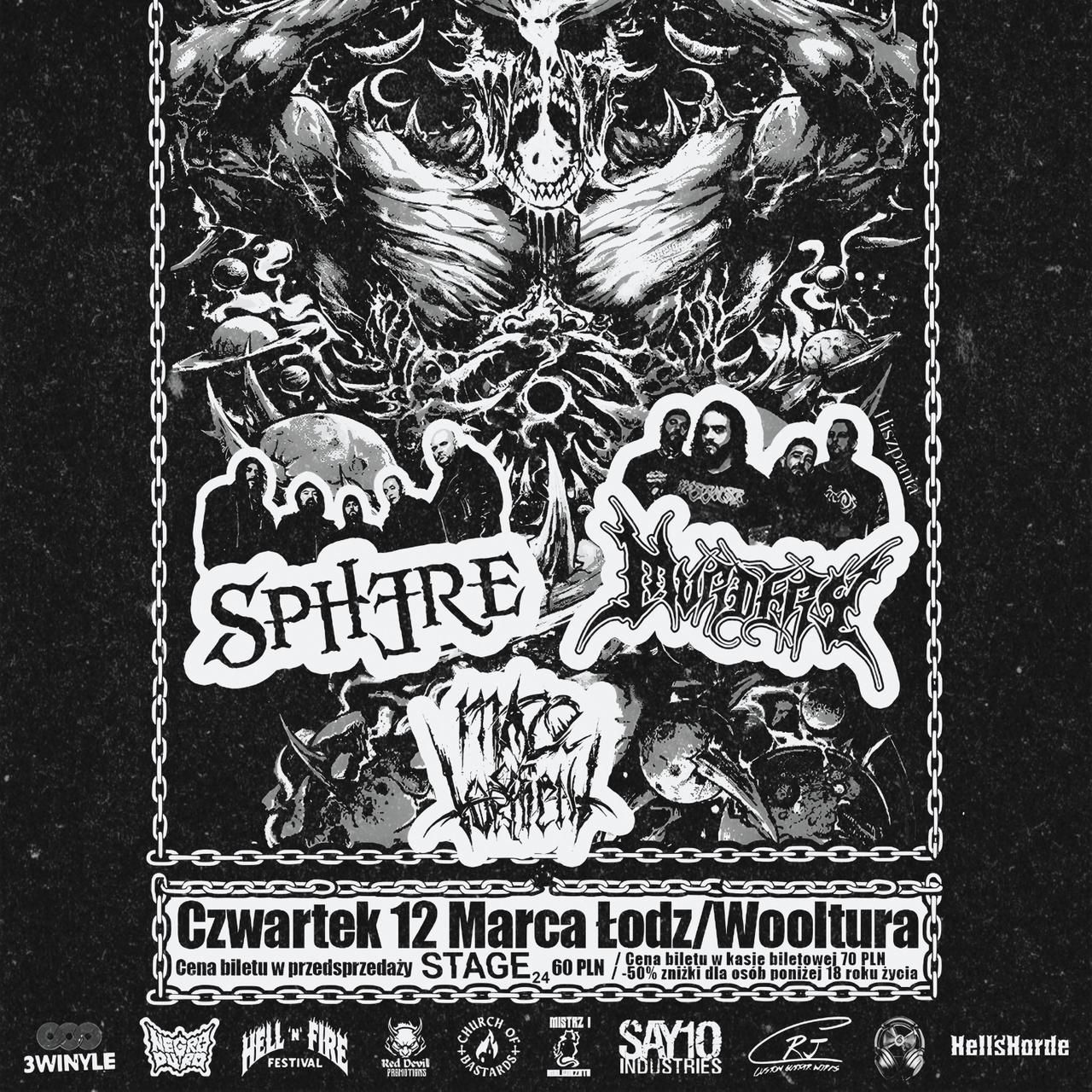 Murdery's Spring Annihilation Tour - ŁÓDŹ