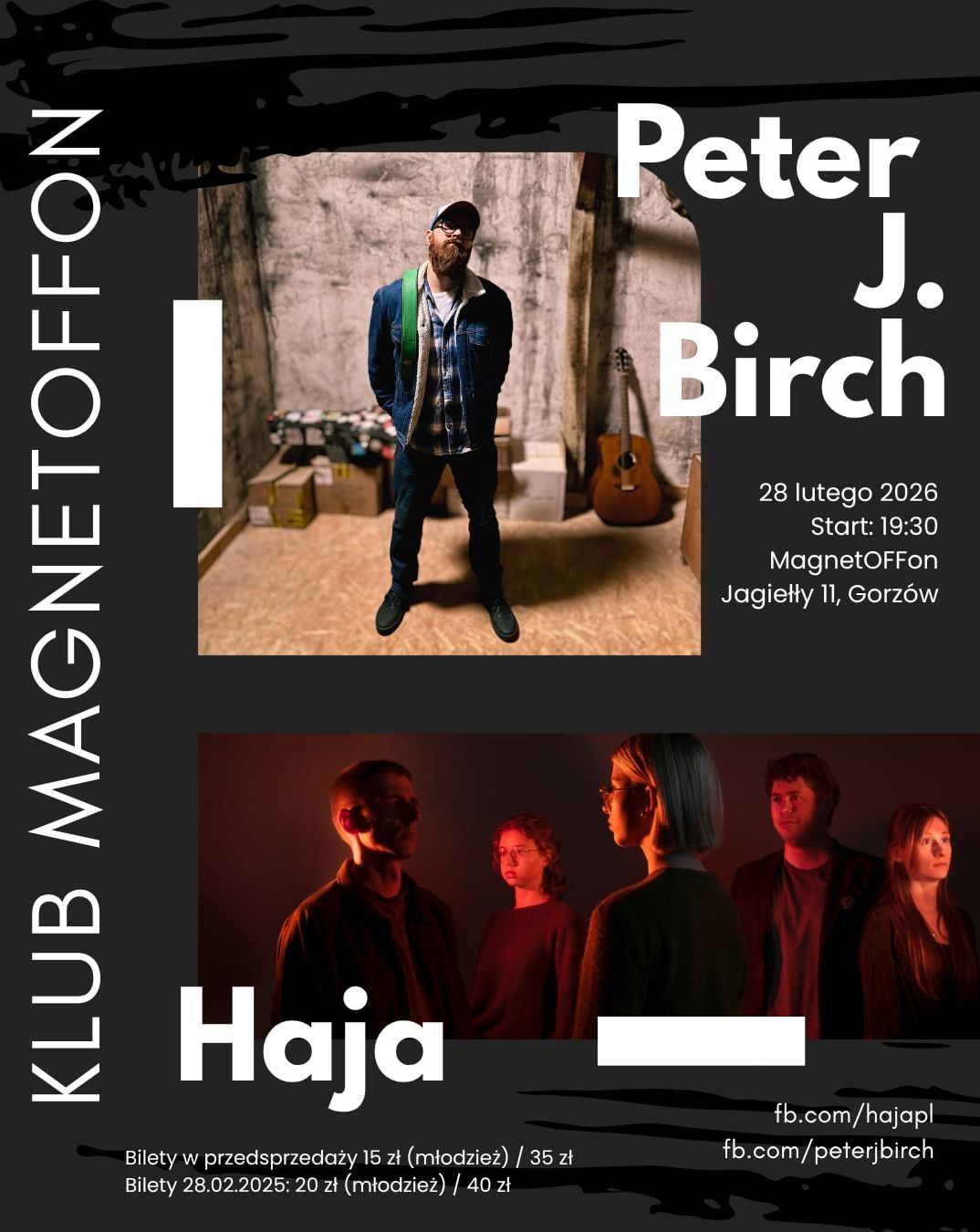 HAJA + PETER J. BIRCH w Magnetoffonie