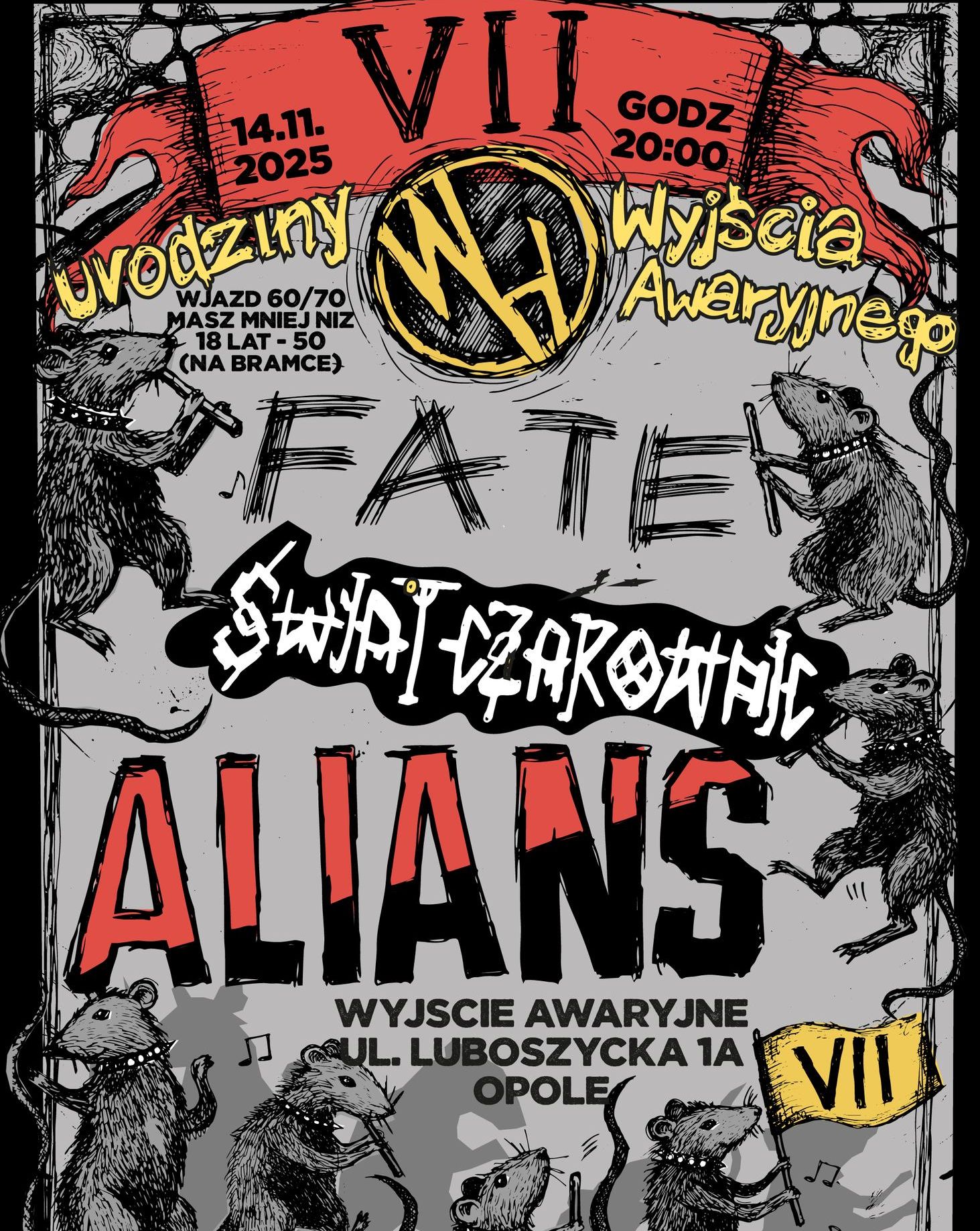 ALIANS | ŚWIAT CZAROWNIC | FATE | Alinas 14.11.2025 bilety