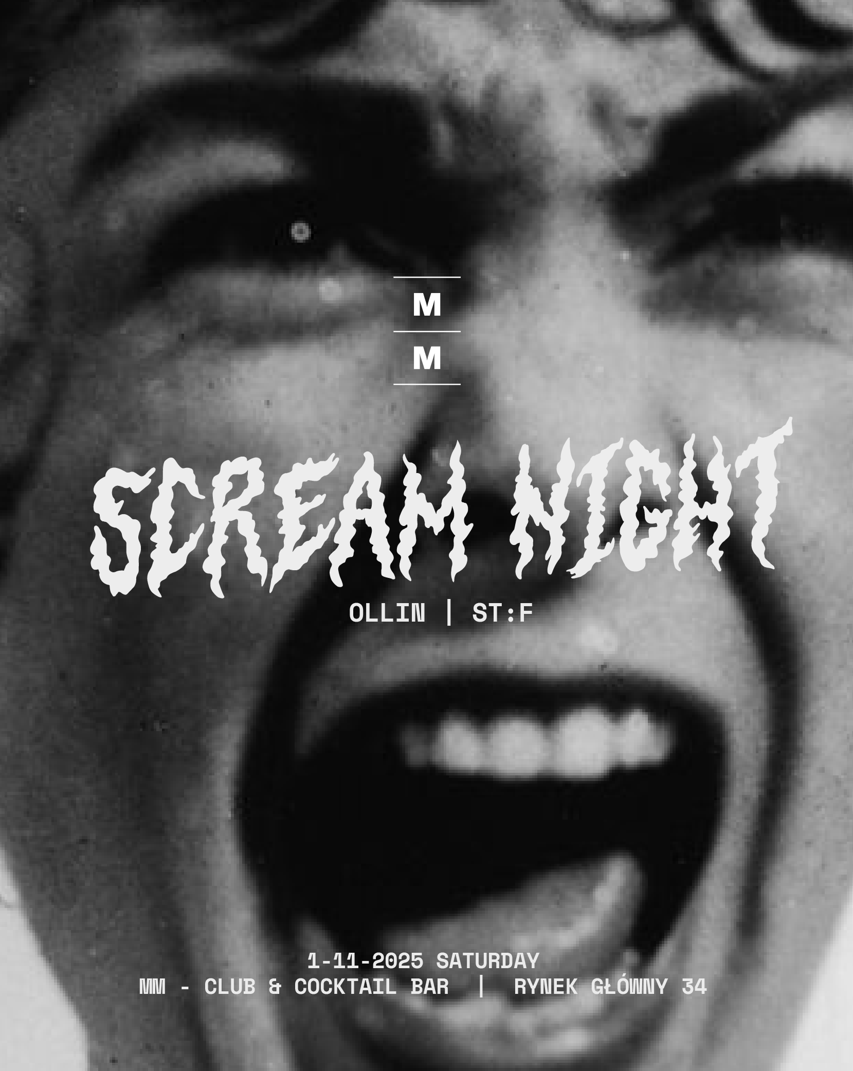 MM: HALLOWEEN SCREAM NIGHT OLLIN 01.11.2025 bilety