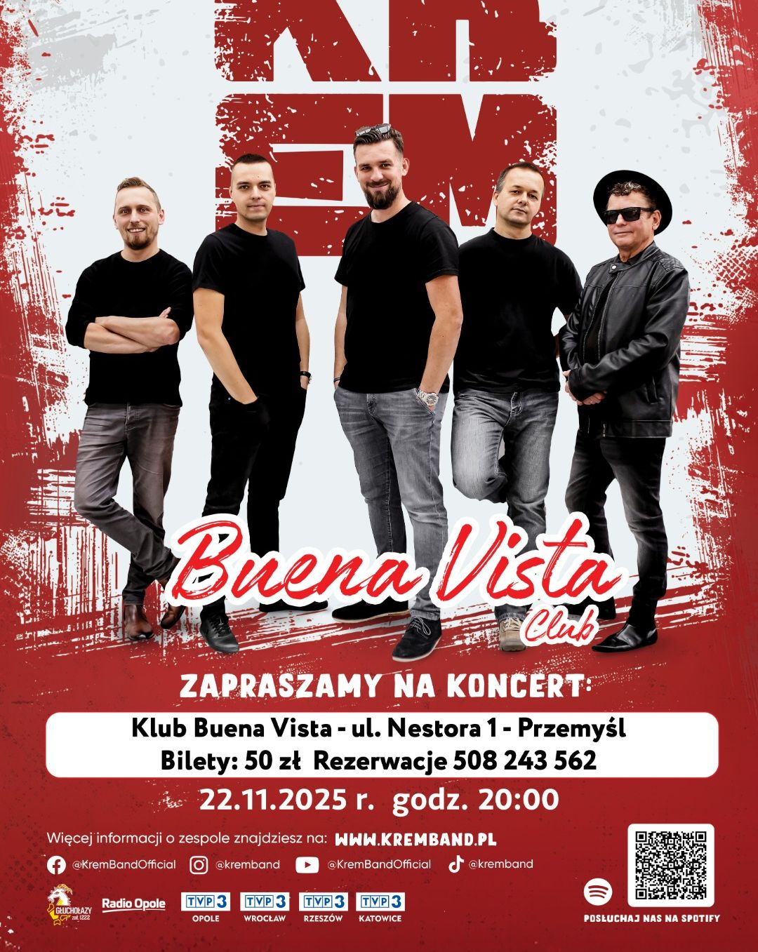 Koncert KREM KREM 22.11.2025 bilety