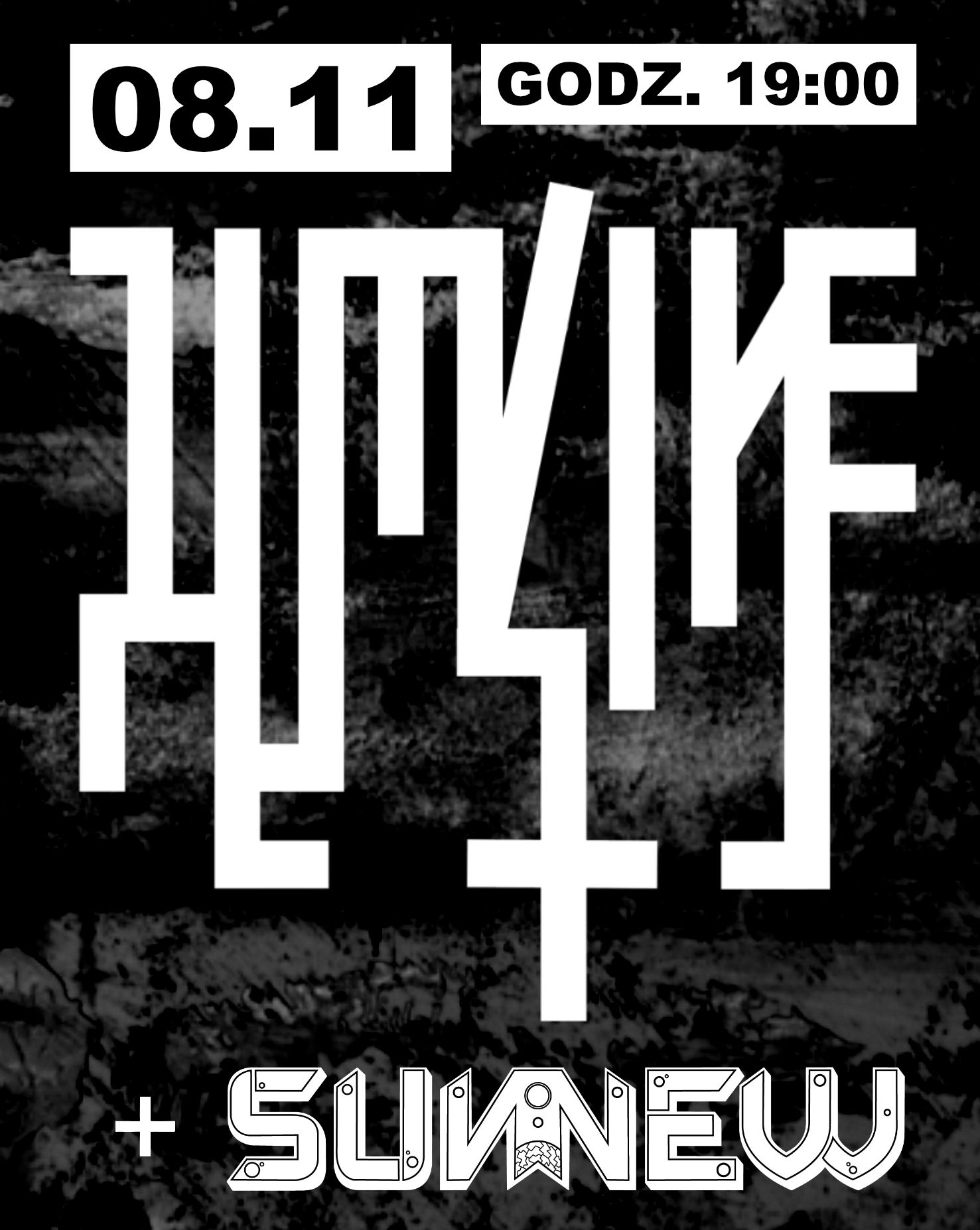 HUM / SINE + SUNNEW | ZAKŁAD, LESZNO HUM / SINE 08.11.2025 bilety