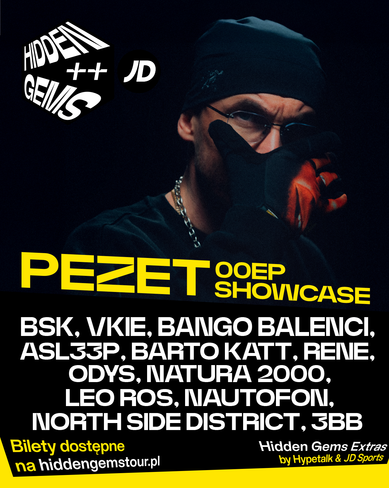 HIDDEN GEMS EXTRAS by ++ & JD Sports | WARSZAWA | PROGRESJA Hidden Gems 12.11.2025 bilety