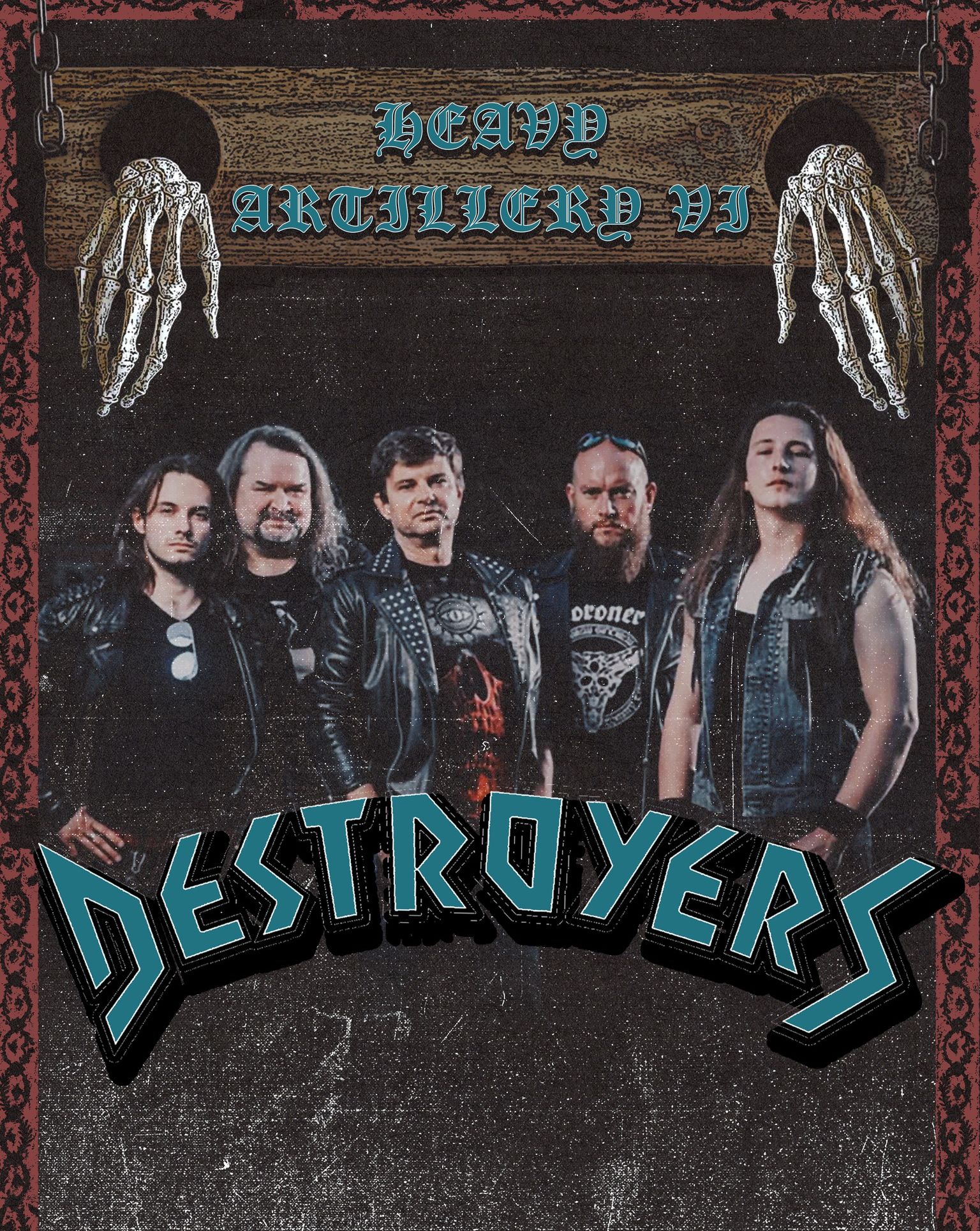 Heavy Artillery VI Destroyers, Gallower, Metallus  15.11.2025 bilety