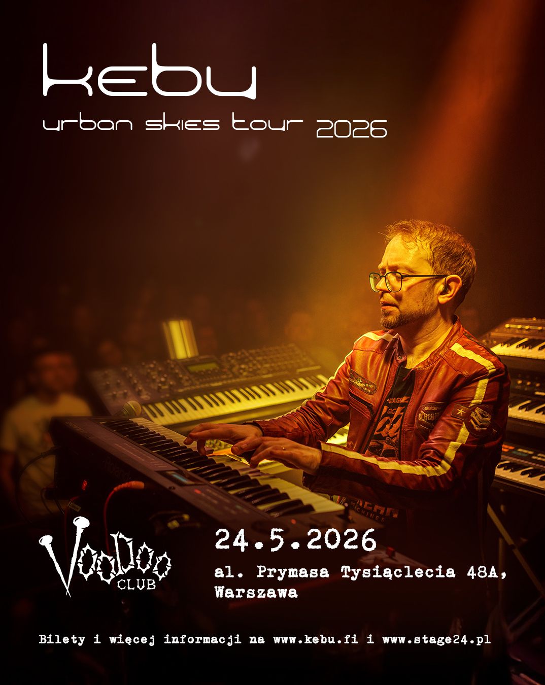 Urban Skies Tour 2026 - Warszawa Kebu 24.05.2026 bilety