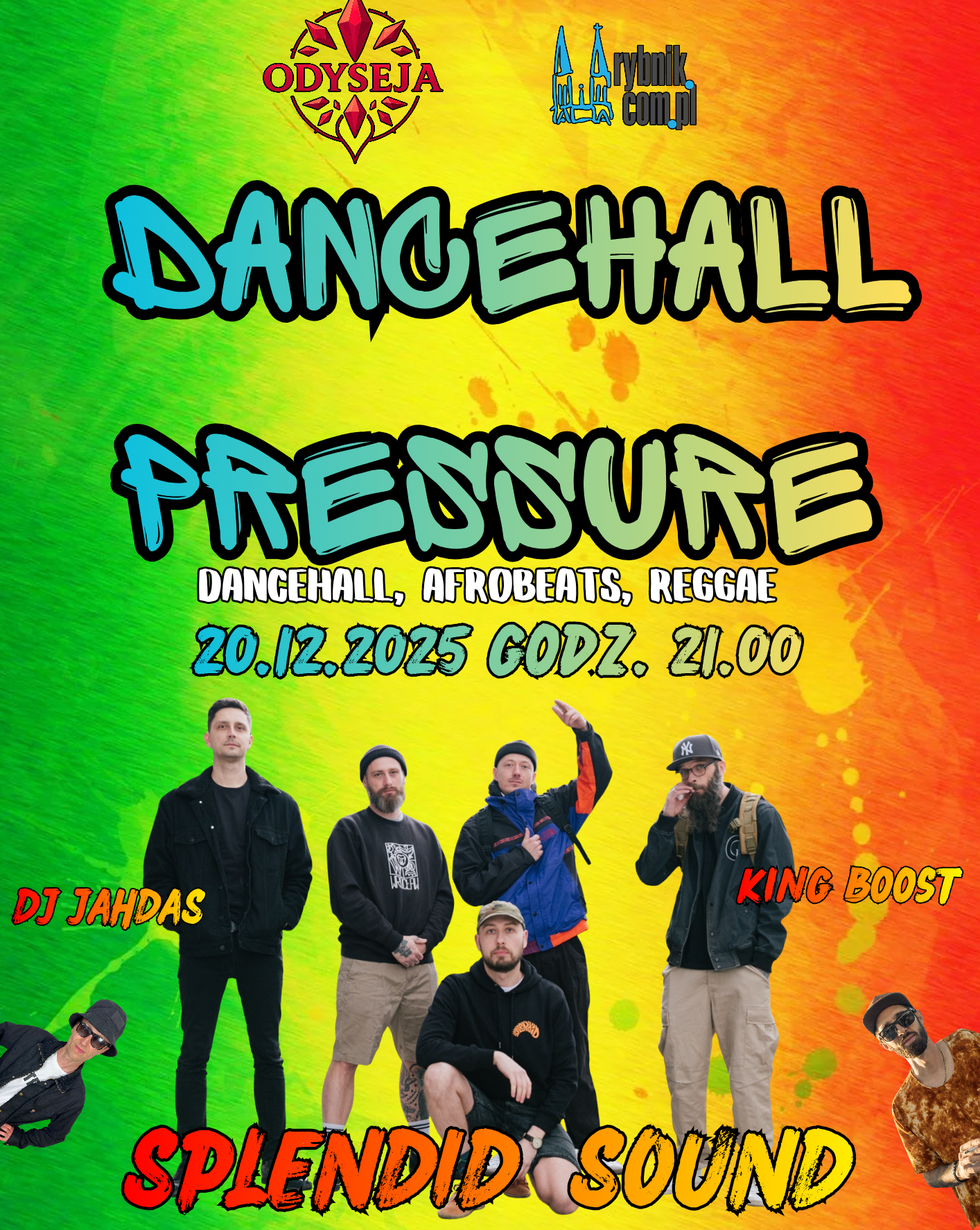 Impreza Dancehall Pressure - Rybnik