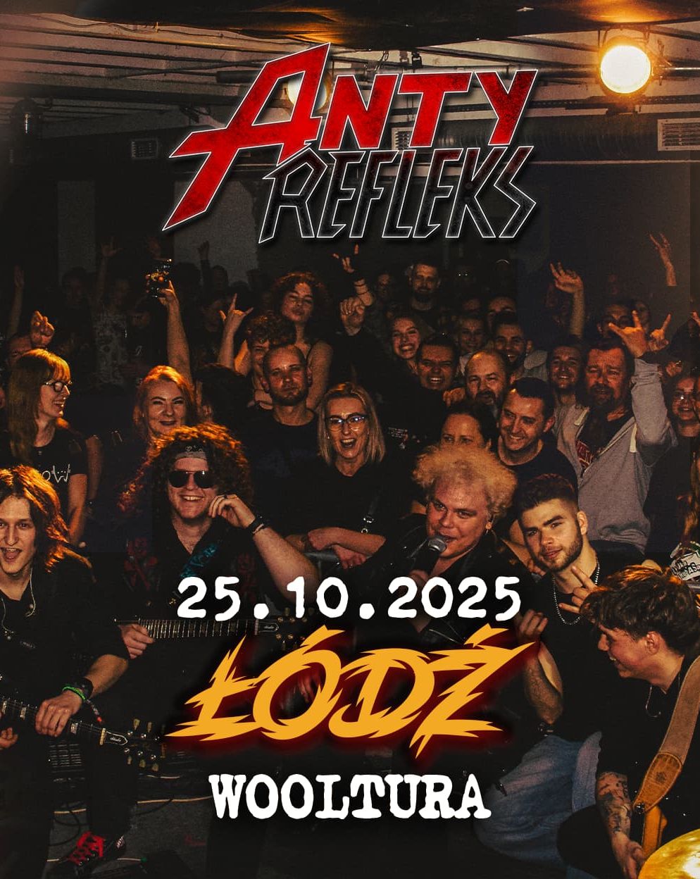 AntyRefleks + Wielkie Ilości Piorunów Na Raz | Łódź Wielkie Ilości Piorunów Na Raz 25.10.2025 bilety