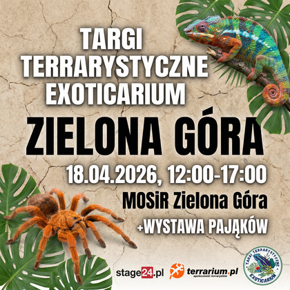 Targi Egzotycznych Zwierząt Exoticarium w Zielonej Górze!