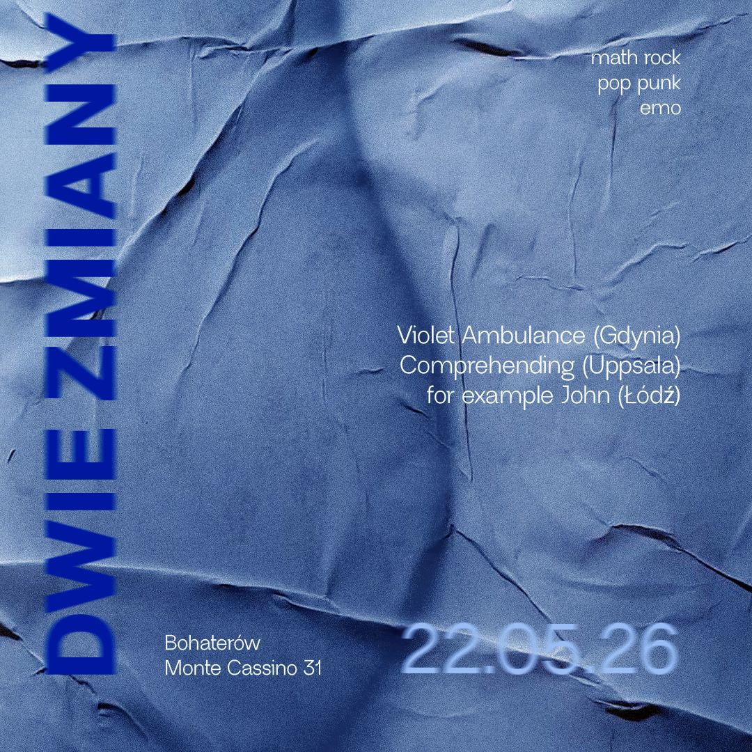 COMPREHENDING | FOR EXAMPLE JOHN | VIOLET AMBULANCE