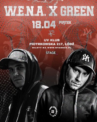 W.E.N.A. x GREEN | ŁÓDŹ Green 31.12.2025 bilety