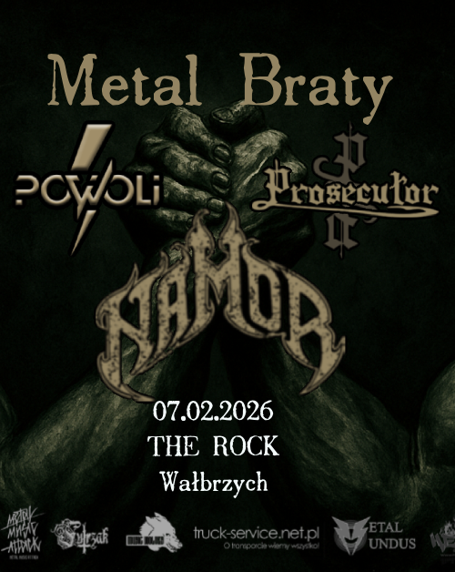 METAL BRATY NAMOR  07.02.2026 bilety