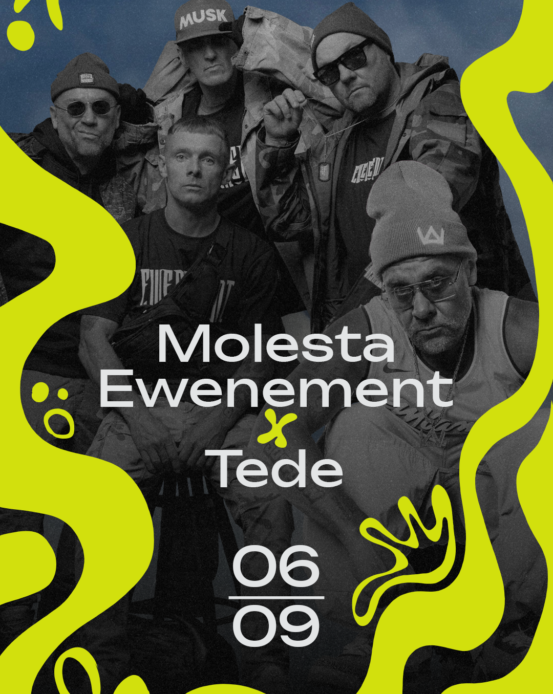 Molesta Ewenement x Tede | Plener Lublin Festiwal TEDE 06.09.2025 bilety