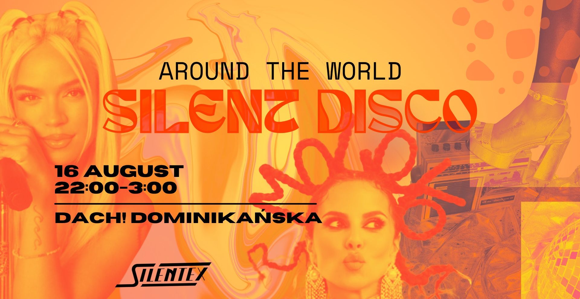 Silent Disco na dACHu! 🌎 AROUD THE WORLD 🌎 16.08.2025 bilety