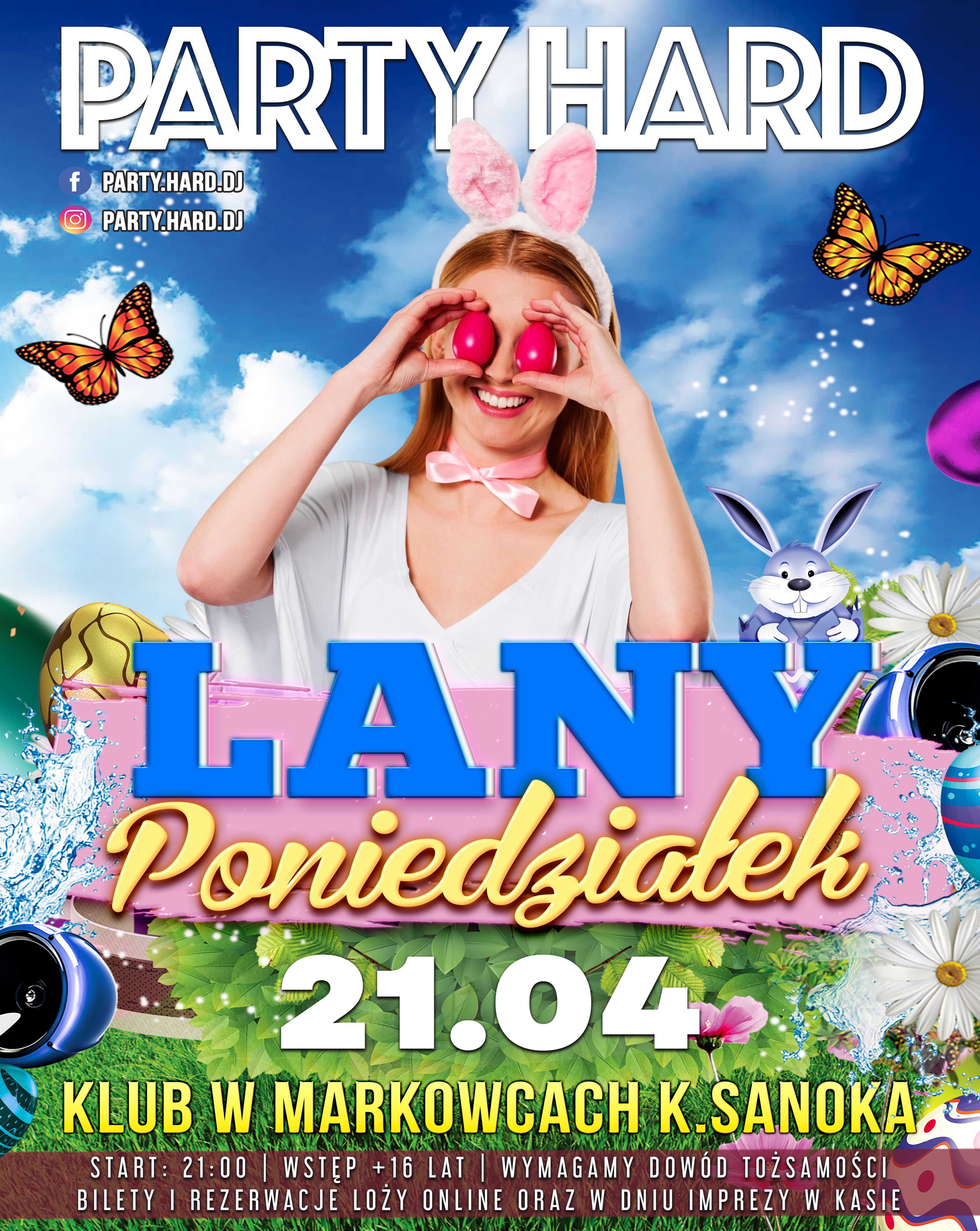 LANY PONIEDZIAŁEK ★ PARTY HARD ★ 06.04