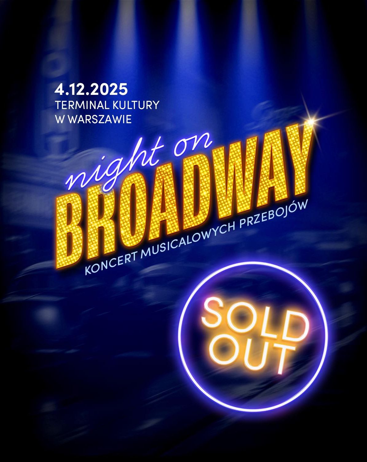 Night on Broadway Warszawa  04.12.2025 bilety