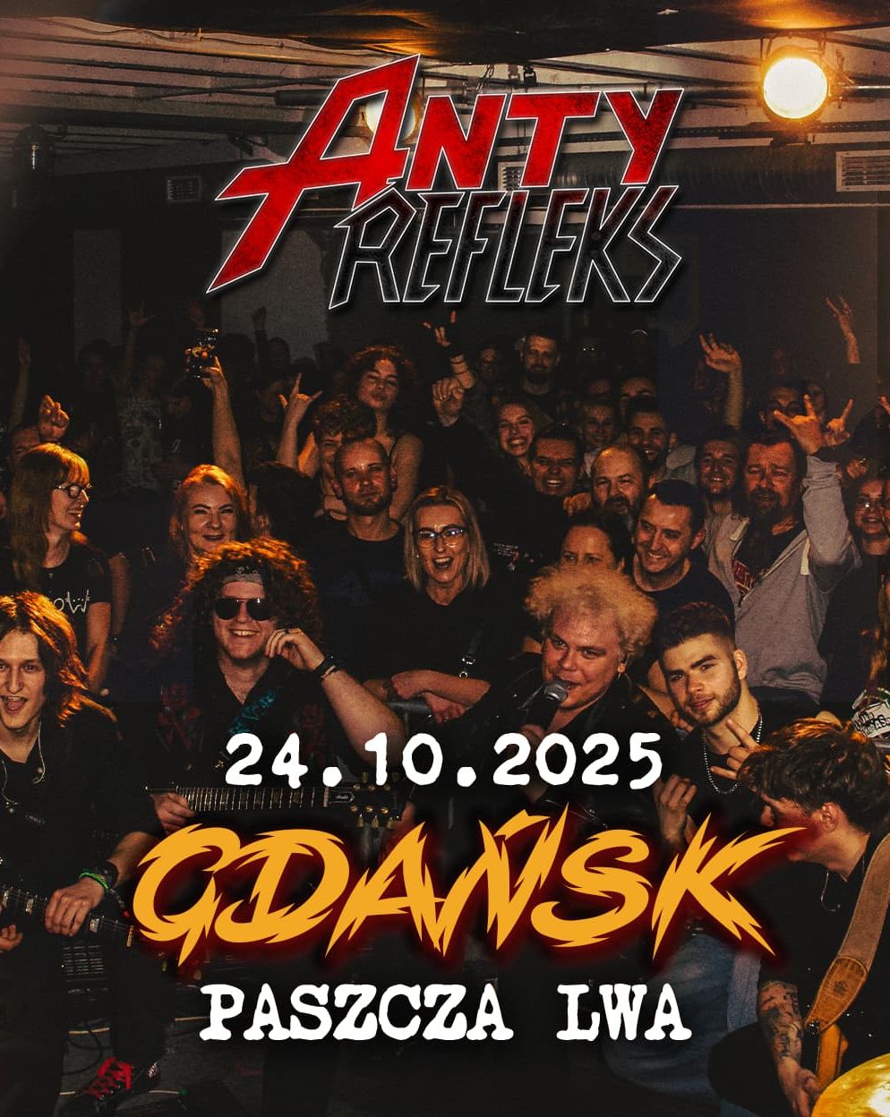 AntyRefleks + Wielkie Ilości Piorunów Na Raz | Gdańsk Wielkie Ilości Piorunów Na Raz 24.10.2025 bilety