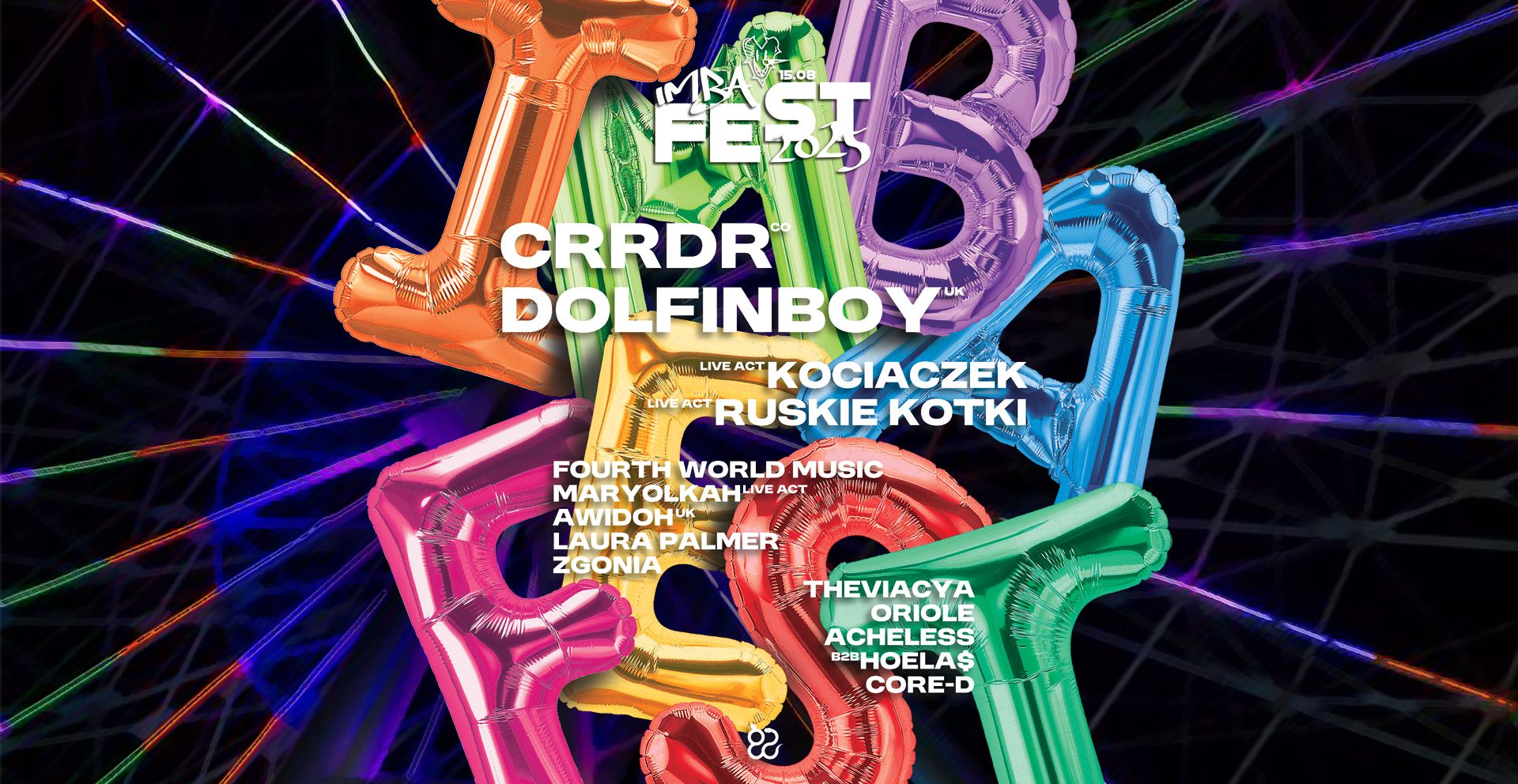 🎈 𝐈𝐌𝐁𝐀𝗙𝗘𝗦𝗧 𝟐𝟎𝟐𝟓 pres: CRRDR & more! 15.08.2025 bilety
