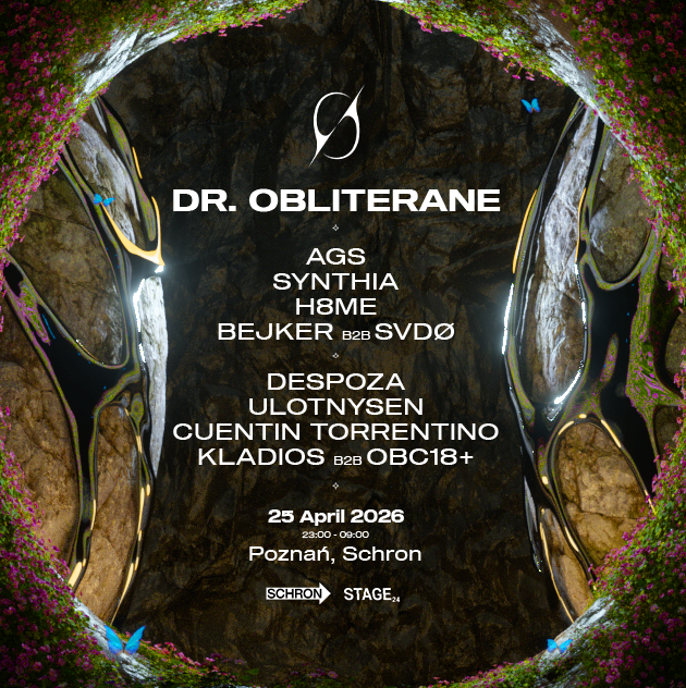 PARANØIA: DR. OBLITERANE | 25.04.2026 | SCHRON, POZNAŃ
