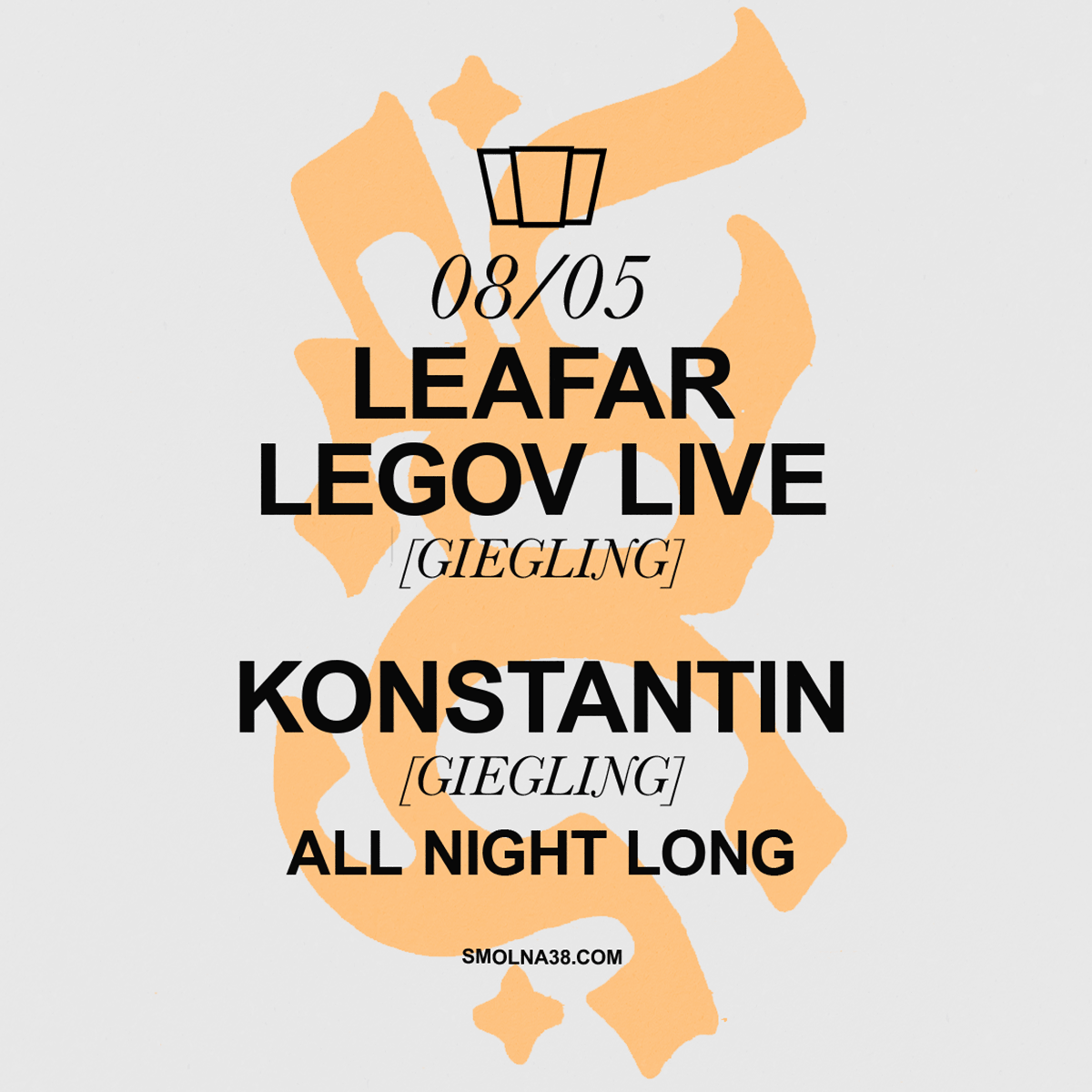 Leafar Legov live + Konstantin all night long (GIEGLING)