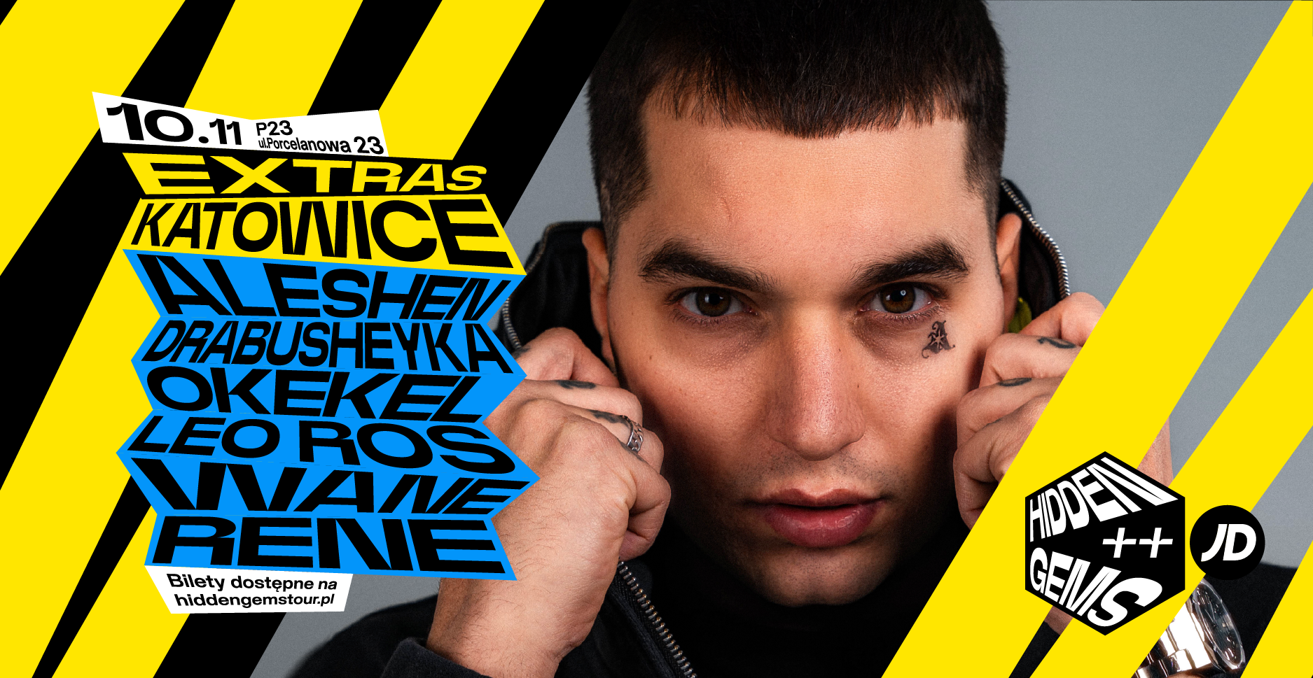 HIDDEN GEMS EXTRAS by ++ & JD Sports | KATOWICE | P23 10.11.2025 bilety
