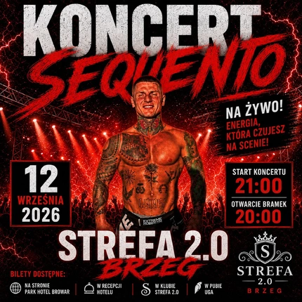 Koncert SEQUENTO | 12.09 | Strefa 2.0 Night Club