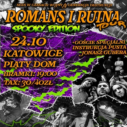 ROMANS I RUINA TOUR // 24.10 Katowice @Piąty Dom