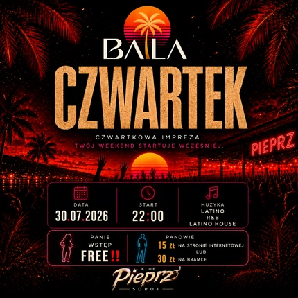 🎉BAILA🏝️ 30.07.2026 LATINO / R&B / LATINO HOUSE PARTY