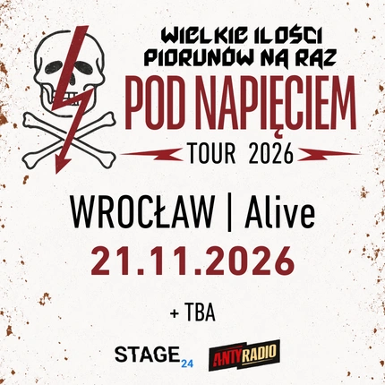 Wielkie Ilości Piorunów na Raz + TBA | Wrocław | 21.11