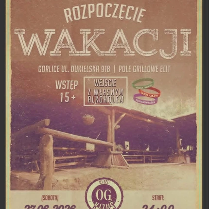 ☀️🌴 ROZPOCZĘCIE WAKACJI – SINGLE PARTY W PLENERZE 🌴☀️
