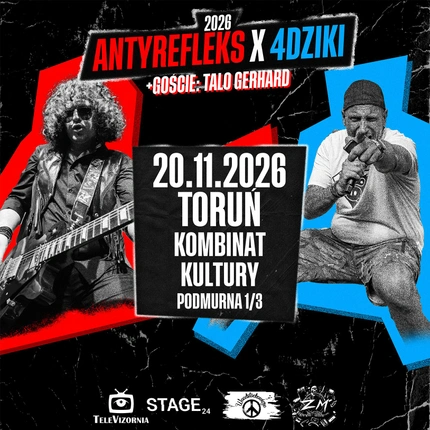 AntyRefleks i 4dziki + goście : TaloGerhard - Toruń