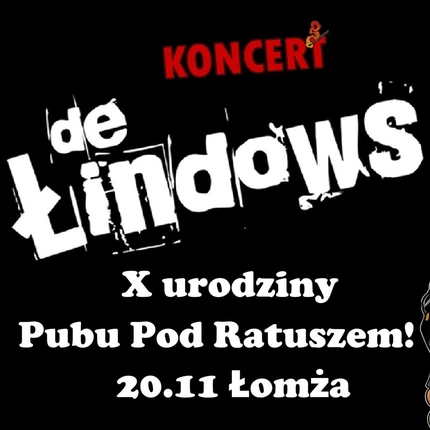 De Łindows - X urodziny Pub Pod Ratuszem