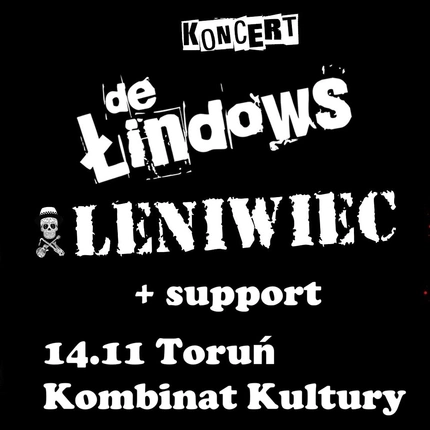 De Łindows i Leniwiec + support / Toruń