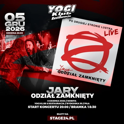 JARY ODDZIAŁ ZAMKNIĘTY - YOGI PIŁA - 5 grudnia 2026
