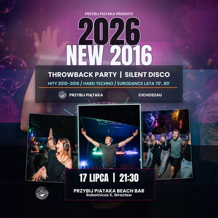 ✨ 2026 NEW 2016 | Throwback Silent Disco | Cichoszau 